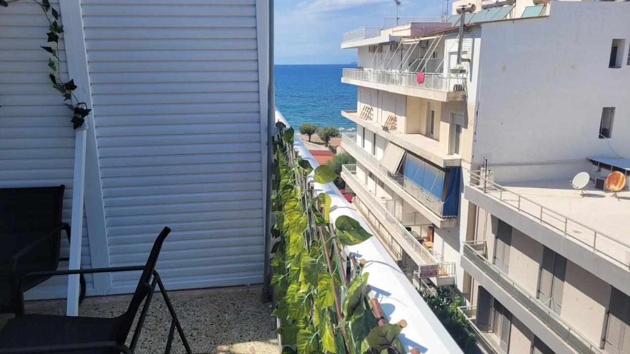 Seaty Apartment Corinth Bagian luar foto