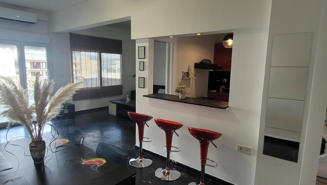 Seaty Apartment Corinth Bagian luar foto